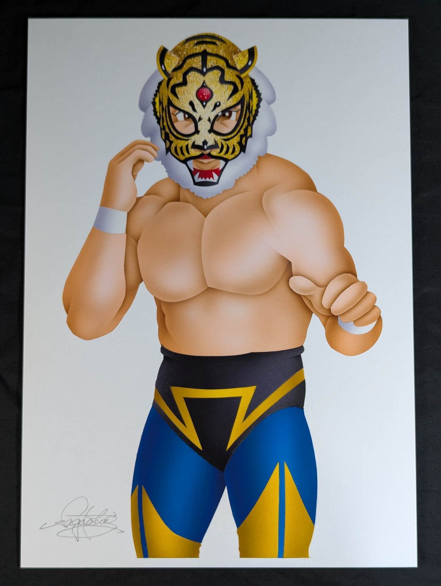 ★ Nagatoshi Sakai Original work ★ "Four-Dimensional Killing Method" First Tiger Mask (Fang with)