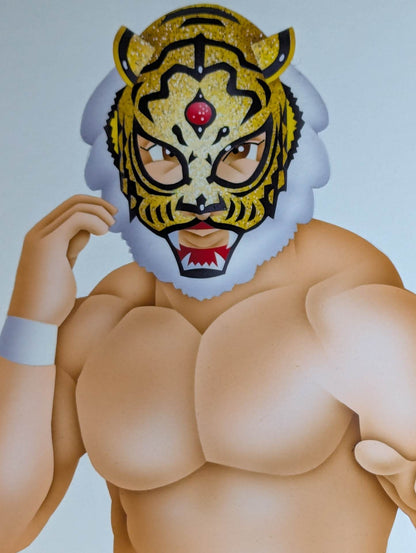 ★ Nagatoshi Sakai Original work ★ "Four-Dimensional Killing Method" First Tiger Mask (Fang with)