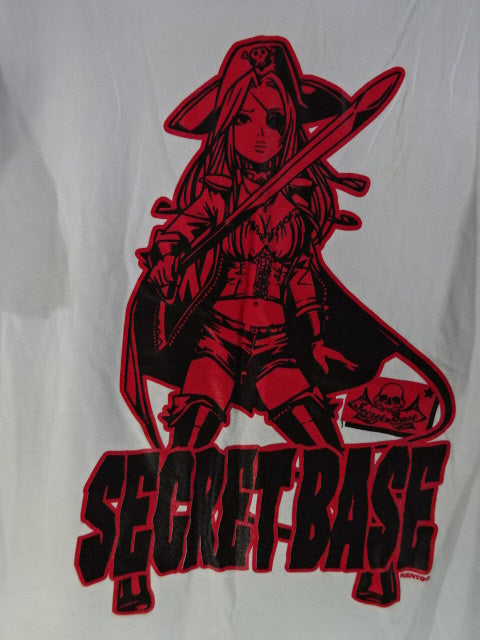 SECRET BASE T-Shirt (1) (White)