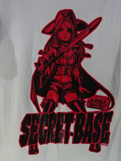 SECRET BASE T-Shirt (1) (White)