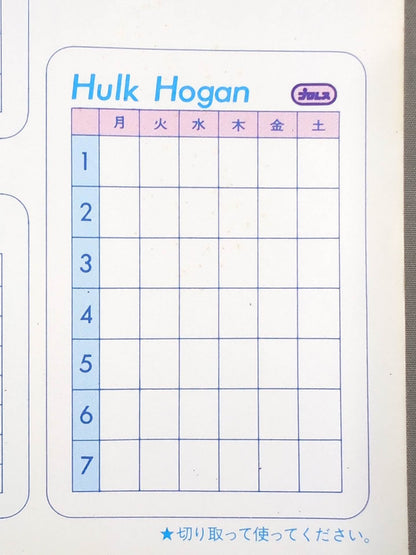 Hulk Hogan  Wrestler Cards(2)