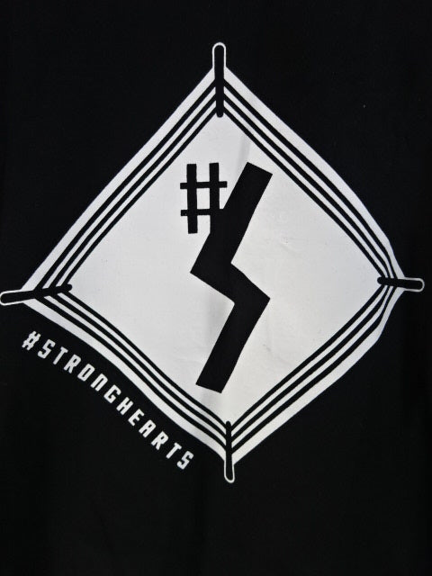 #STRONGHEARTS Tシャツ①(ブラック)