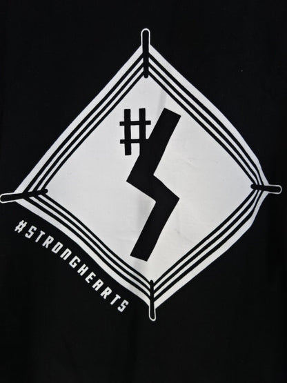 #STRONGHEARTS Tシャツ①(ブラック)