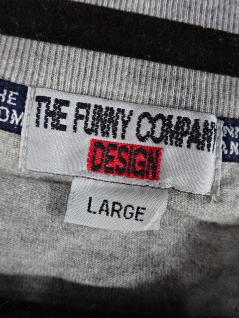 【hand signed autograph】 Kuishinbo Kamen  Illustration T-Shirts(1) (Gray)