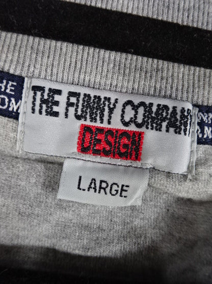 【hand signed autograph】 Kuishinbo Kamen  Illustration T-Shirts(1) (Gray)