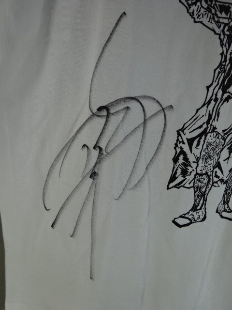 【直筆サイン入り】土井成樹「NO PAIN NO GAIN」Tシャツ①(ホワイト)