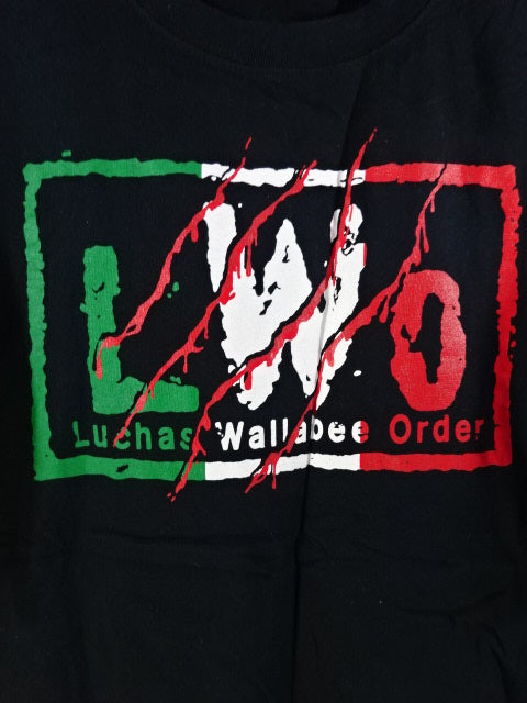 LWO (Luchas Wallabee Order) T-Shirt (2) (Black)