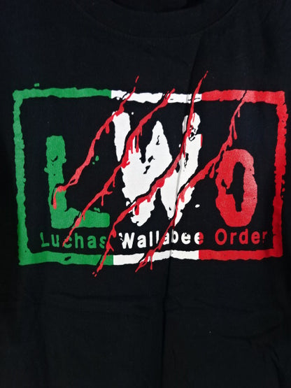 LWO (Luchas Wallabee Order) T-Shirt (2) (Black)