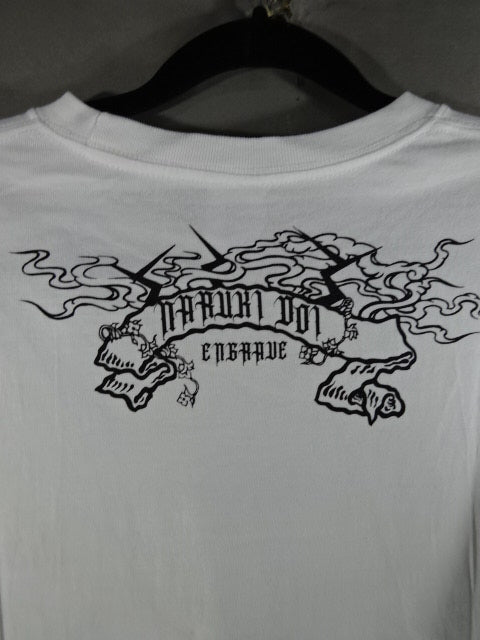 【hand signed autograph】 Naruki Doi 「I AM BETTER THAN YOU !」 T-shirt (1) (white)