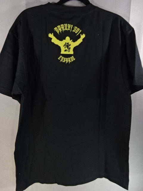 【hand signed autograph】 Naruki Doi  " It's annoying" T-shirt (1) (white)