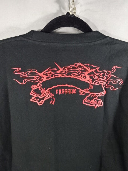 【hand signed autograph】 Naruki Doi 「I AM BETTER THAN YOU !」 T-Shirt (3) (Black)