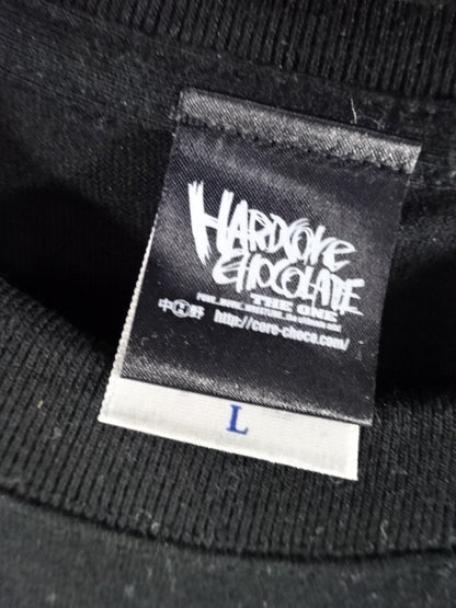 GLEAT ×HARDCORE CHOCOLATE Collaboration T-Shirt (1) (Black)