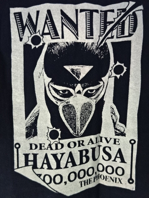 HAYABUSA  "WANTED" T-Shirt (1) (Black)