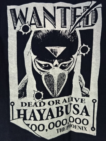 HAYABUSA  "WANTED" T-Shirt (1) (Black)
