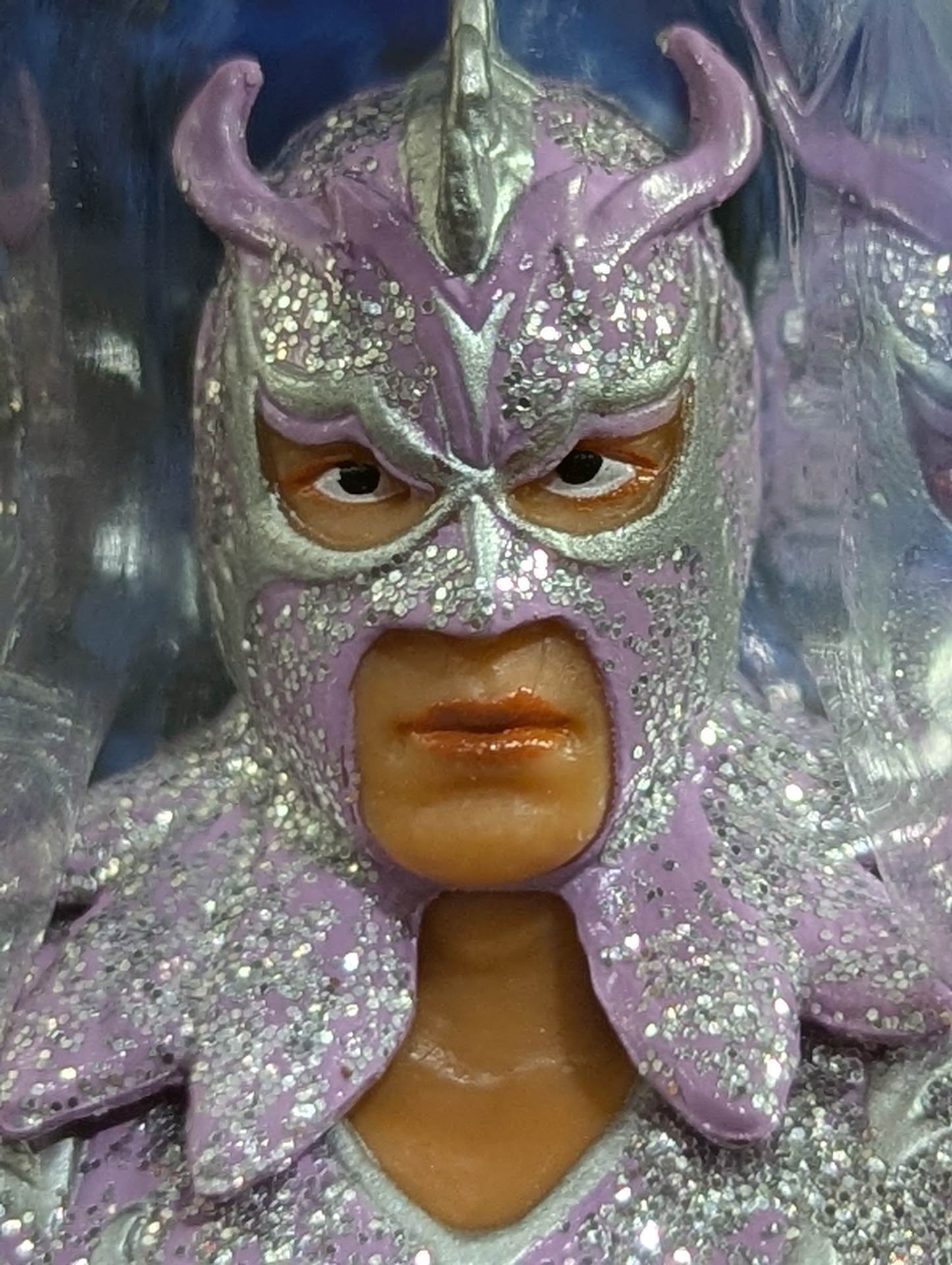 ★ Depot Mart Limited ★ Ultimo Dragon (Silver & Purple, with Belt)