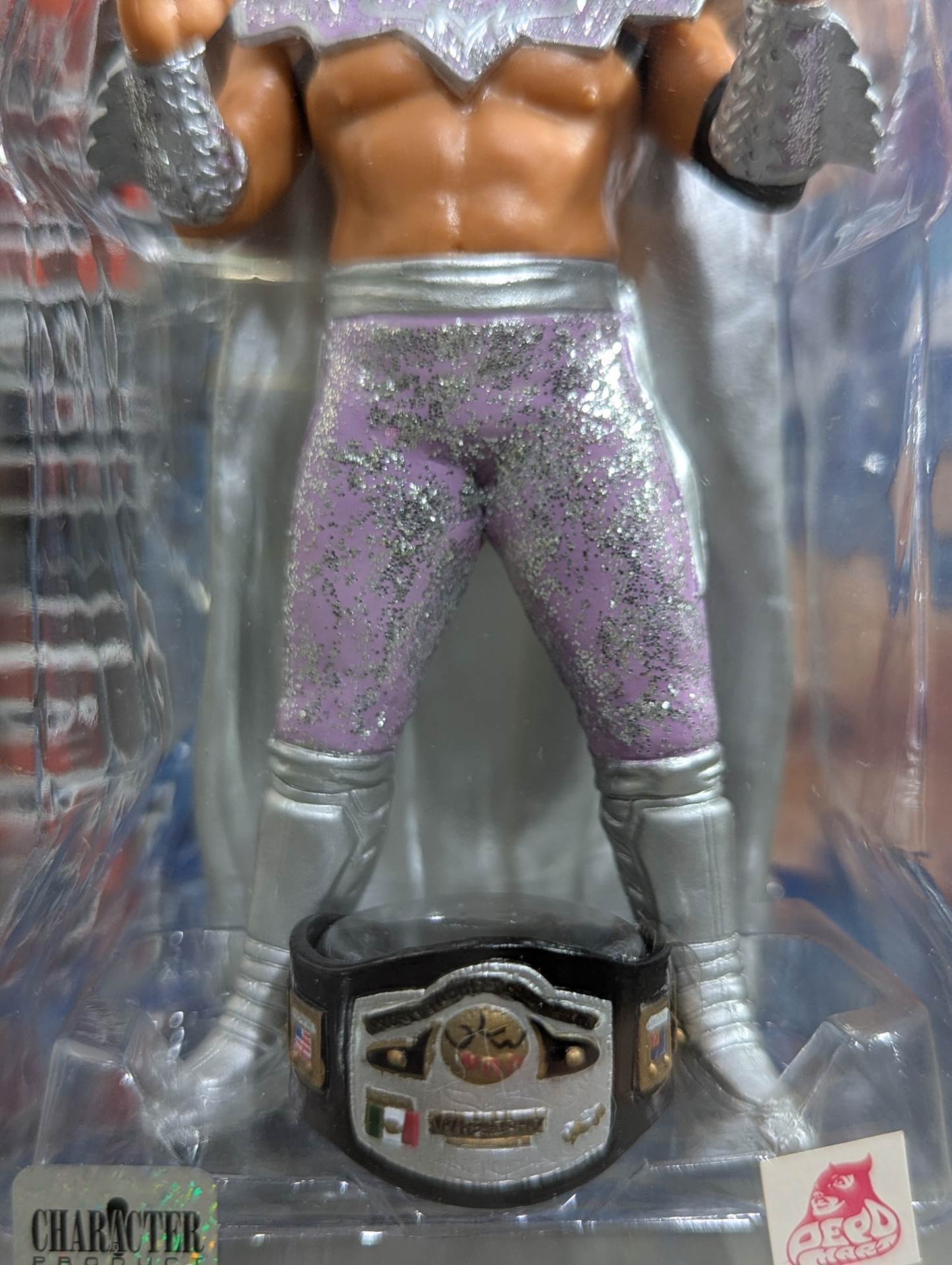 ★ Depot Mart Limited ★ Ultimo Dragon (Silver & Purple, with Belt)