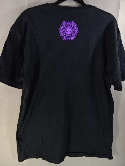 Wrestling of Darkness 666  T-Shirt (1) (Black)