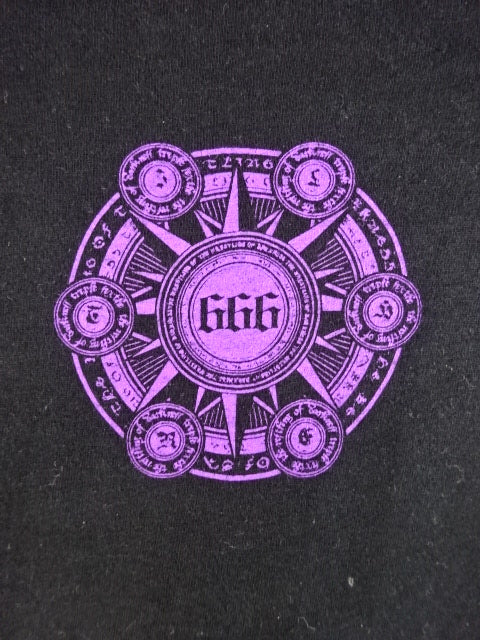 Wrestling of Darkness 666  T-Shirt (1) (Black)