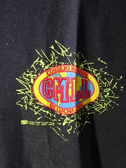 CMLL Logo T-Shirt (3) (Black)
