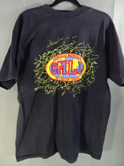 CMLL Logo T-Shirt (3) (Black)