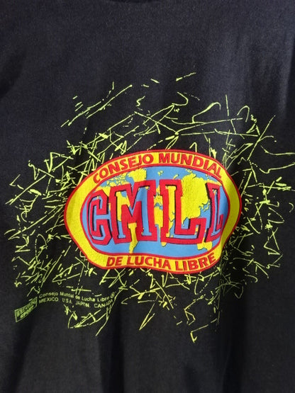 CMLL Logo T-Shirt (3) (Black)