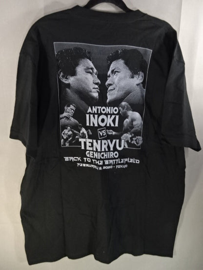 Tenryu Genichiro  vs Antonio Inoki  Collaboration T-shirt