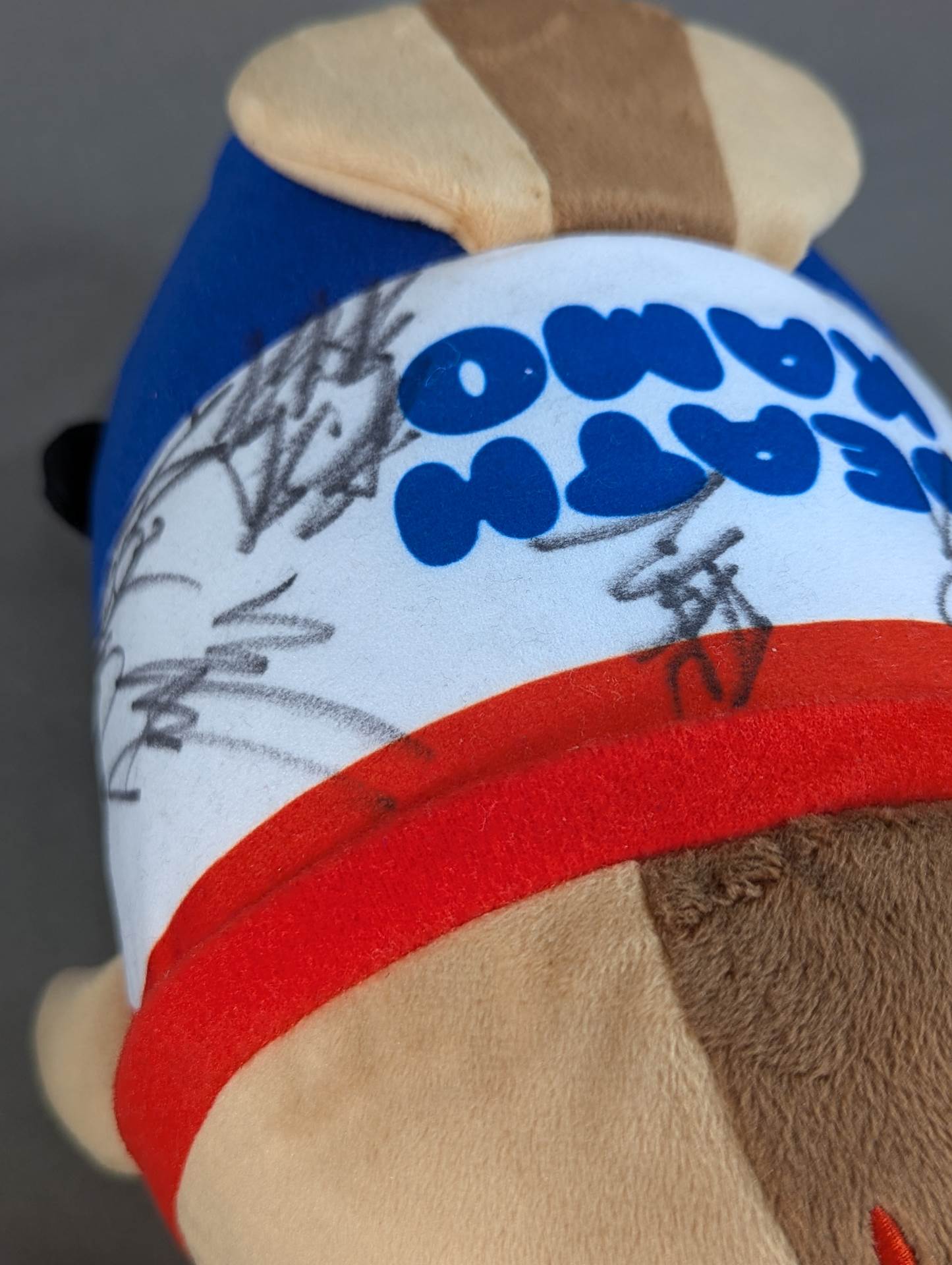 【hand signed autograph】 Death kamo soft toy  (pillow ver.)