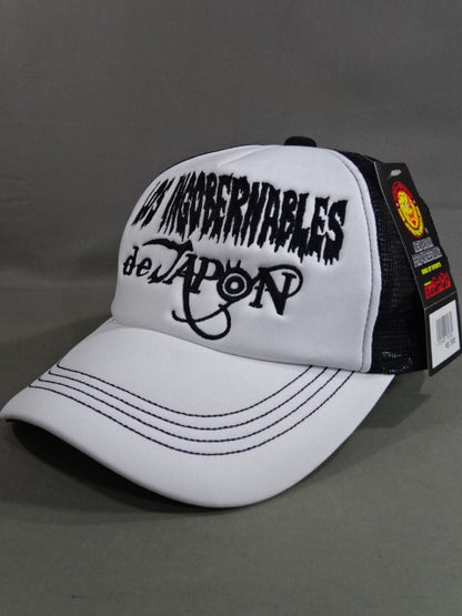 L・I・J メッシュキャップ⑦(ホワイト×ブラック)