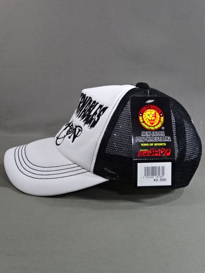 L・I・J メッシュキャップ⑦(ホワイト×ブラック)