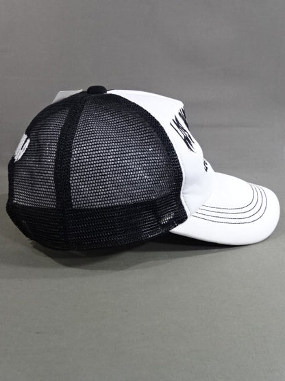 L・I・J メッシュキャップ⑦(ホワイト×ブラック)