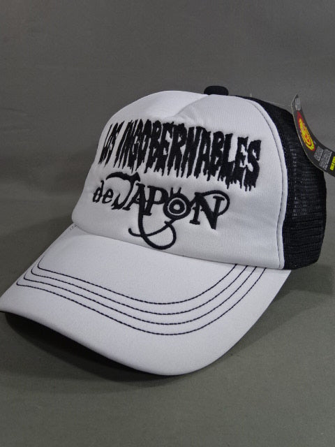 L・I・J メッシュキャップ⑦(ホワイト×ブラック)