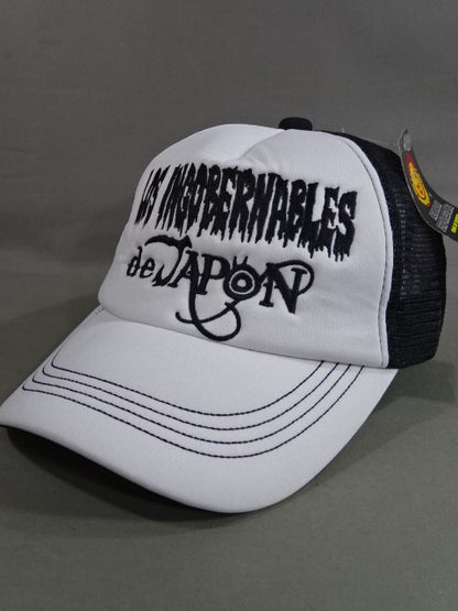 L・I・J メッシュキャップ⑦(ホワイト×ブラック)