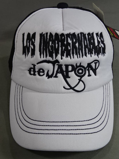 L・I・J メッシュキャップ⑦(ホワイト×ブラック)