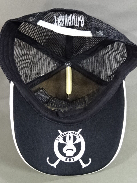 L・I・J メッシュキャップ⑦(ホワイト×ブラック)