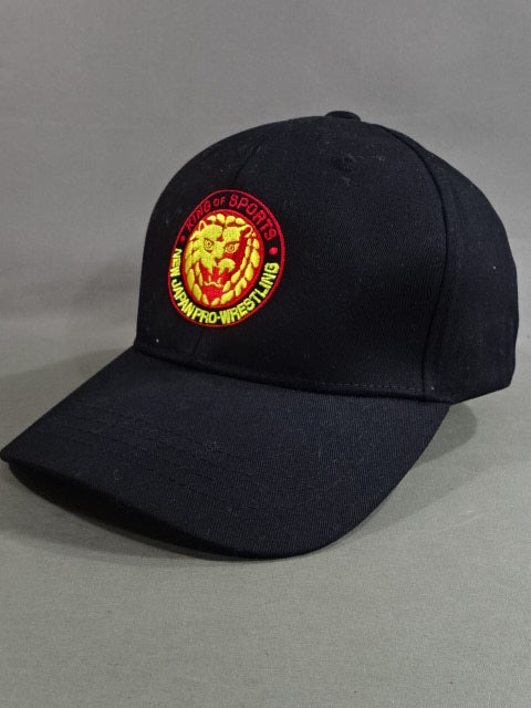ライオンマーク キャップ①(ブラック×フルカラー)