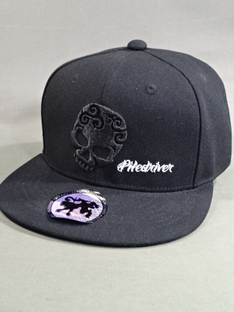 鈴木みのる スカル キャップ①(ブラック)