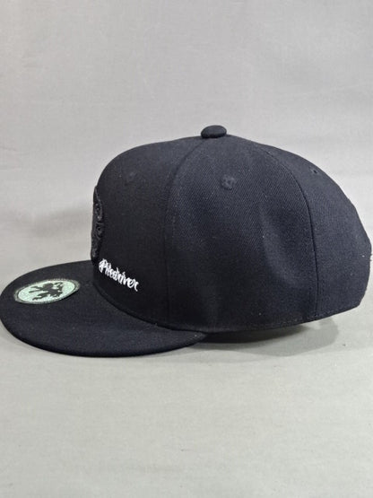 鈴木みのる スカル キャップ①(ブラック)