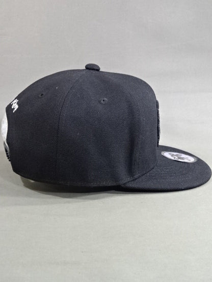 鈴木みのる スカル キャップ①(ブラック)