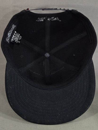 鈴木みのる スカル キャップ①(ブラック)