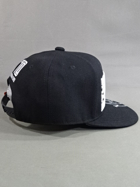 直筆サイン入り】鈴木みのる「The KING」キャップ①(ブラック×ホワイト