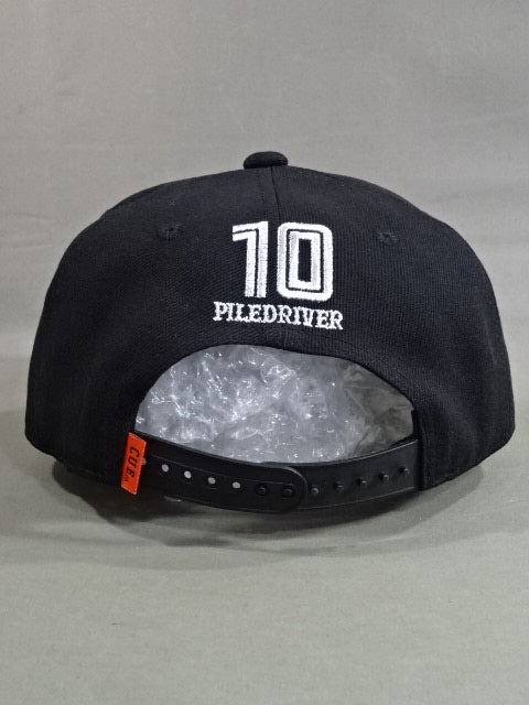 直筆サイン入り】鈴木みのる「The KING」キャップ①(ブラック×ホワイト