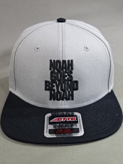 NOAH ロゴキャップ①(ブラック×グレー)