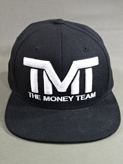 フロイド・メイウェザー「TMT THE MONEY TEAM」キャップ①(ブラック×シルバー)