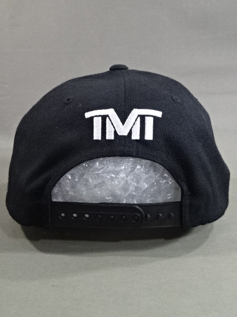 フロイド・メイウェザー「TMT THE MONEY TEAM」キャップ①(ブラック×シルバー)