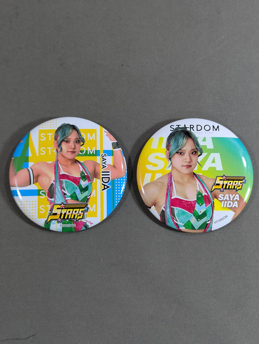 ★ Macho Gori ★ Saya Iida  PinBack button Set(1)
