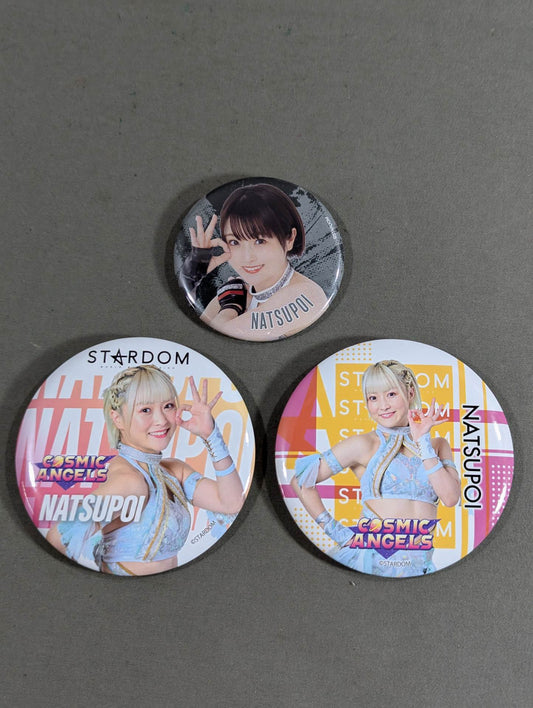 ★ High Speed Fairy★ NATSUPOI  PinBack button Sets(4)