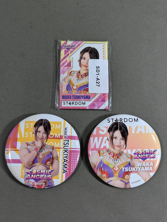 ★ Moonlight Fantasy★ Waka Tsukiyama PinBack button Set(2)