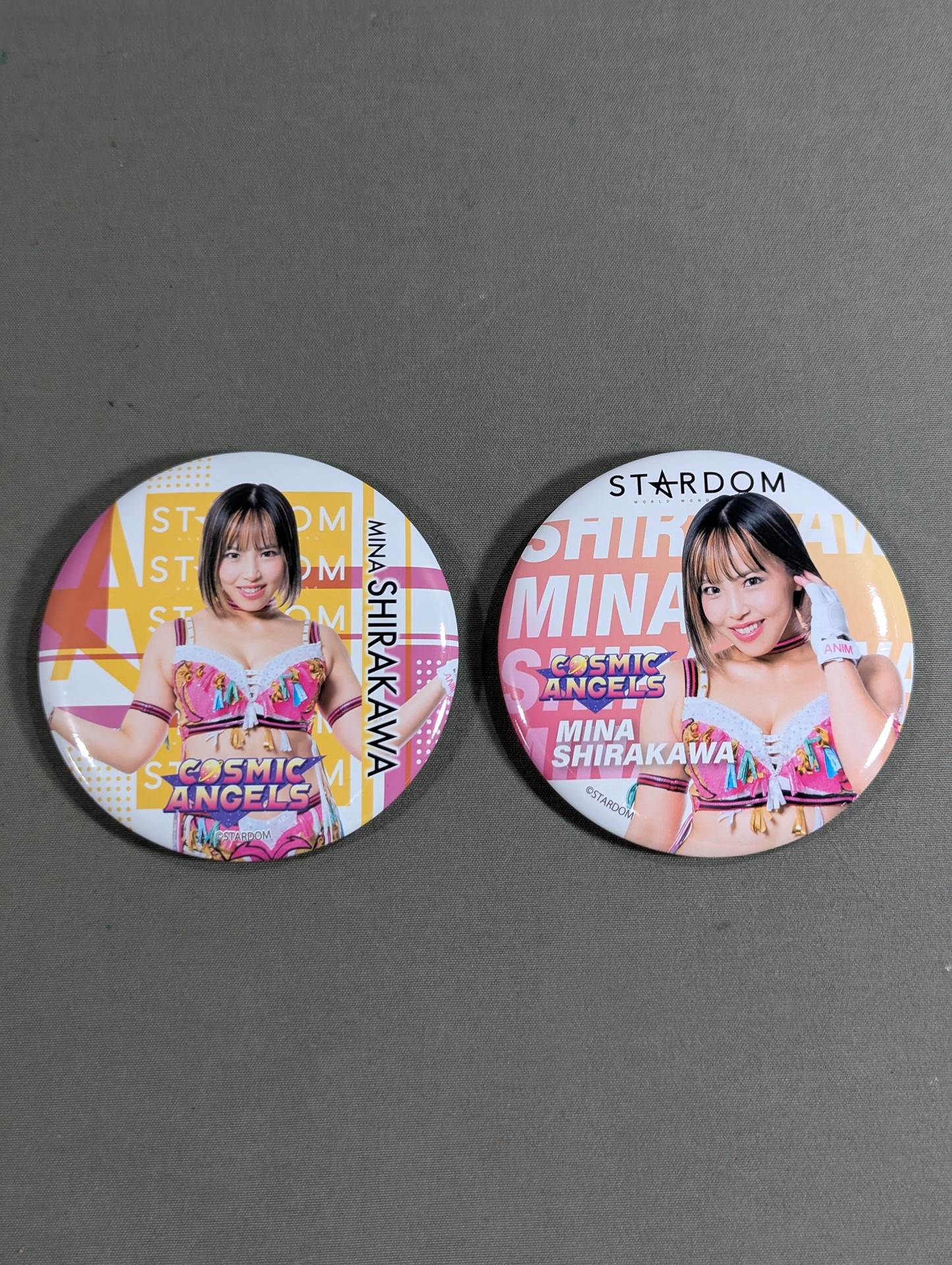 ★ Explosive Worldwide Venus ★ Mina Shirakawa  PinBack button Sets(3)