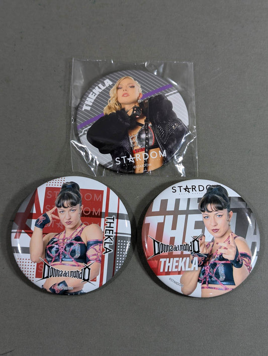 ★The Idol Killer★ Thekla PinBack button sets(2)