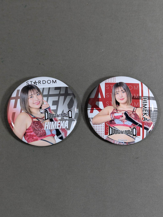 ★ Jumbo Princess ★ HIMEKA  PinBack button Sets(2)